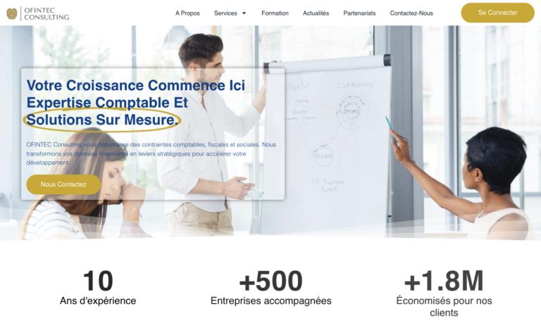 Site Ofintec consulting